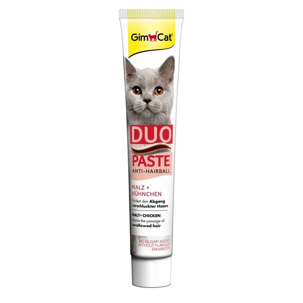 GimCat Anti-Hairball Duo Paste Tavuk + Malt 50gr