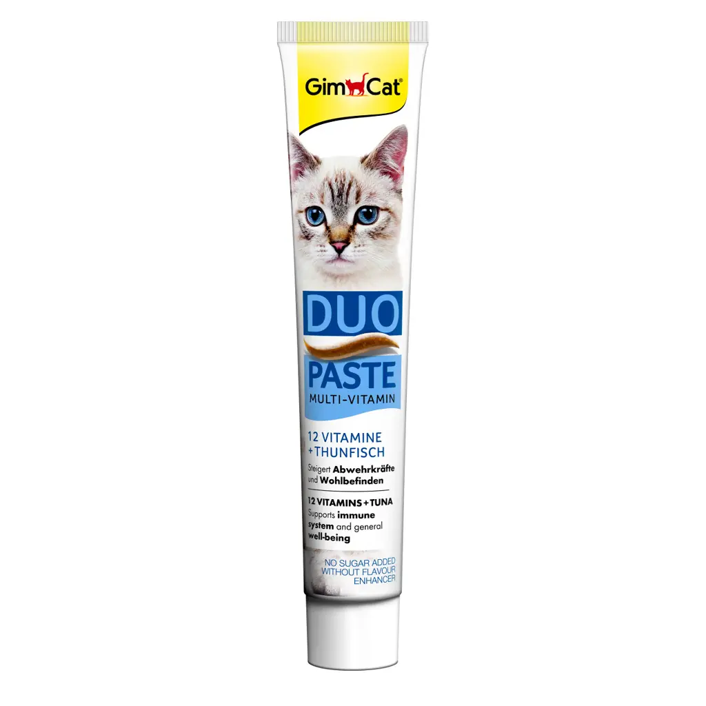 GimCat Multi-Vitamin Duo Paste Tuna + 12 Vitaminli 50gr