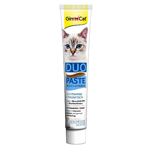 GimCat Multi-Vitamin Duo Paste Tuna + 12 Vitaminli 50gr